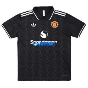 Maglia Manchester United Calcio 2025/2026 Nero