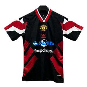 Maglia Manchester United Calcio 2025/2026 Nero/Rosso/Bianco