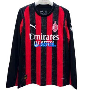 Maglia AC Milan 1ª Calcio 2025/2026 Manica