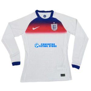 Maglia Inghilterra 1ª Calcio 2025/2026 (EDIZIONE GIOCATORE) Donna Manica