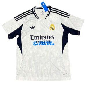 Maglia Real Madrid Calcio 2025/2026 Bianco/Nero