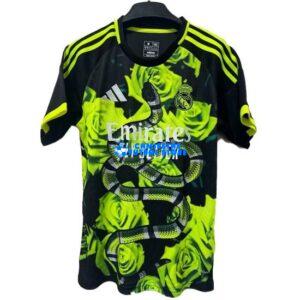 Maglia Real Madrid Calcio 2025/2026 Verde/Nero