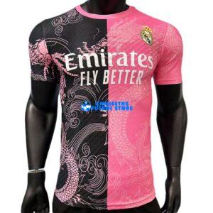 Maglia Real Madrid Calcio 2025/2026 (EDIZIONE GIOCATORE) Nero/Rosa