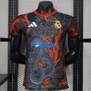 Maglia Real Madrid Calcio 2025/2026 (EDIZIONE GIOCATORE) Dragón Rosso