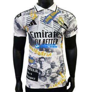 Maglia Real Madrid Calcio 2025/2026 (EDIZIONE GIOCATORE) Bianco Ronaldo
