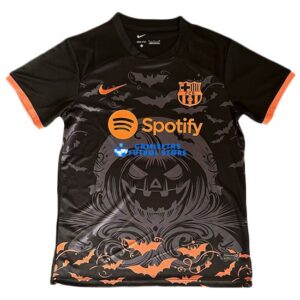 Maglia Barcellona Calcio 2025/2026 Nero/Arancia