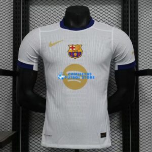 Maglia Barcellona Calcio 2025/2026 (EDIZIONE GIOCATORE) Bianco