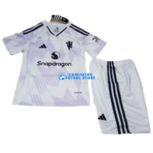 Maglia Manchester United 2ªCalcio 2025/2026 Bambino Kit