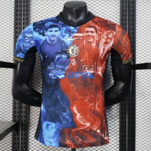 Maglia Manchester United Calcio 2025/2026 (EDIZIONE GIOCATORE) Blu/Rosso