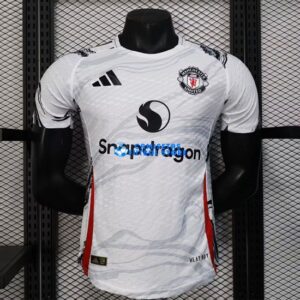 Maglia Manchester United Calcio 2025/2026 (EDIZIONE GIOCATORE) Bianco