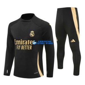 Felpa Da Allenamento Real Madrid 2024/2025 Kit Nero