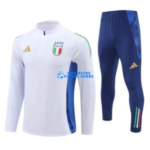 Felpa Da Allenamento Italia 2024/2025 Kit Bianco