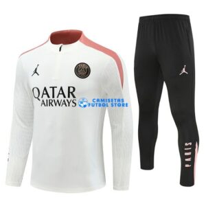 Felpa Da Allenamento PSG 2024/2025 Kit Bianco/Rosa