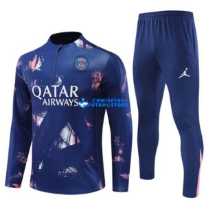 Felpa Da Allenamento PSG 2024/2025 Kit Blu
