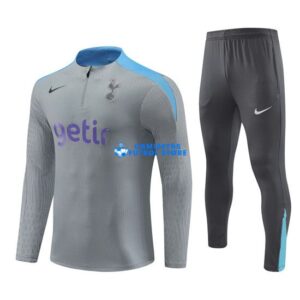 Felpa Da Allenamento Tottenham Hotspur 2024/2025 Kit Grigio