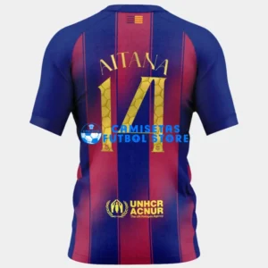 Maglia AITANA 14 Barcelona 1ª Calcio 2025/2026 Edizione Balón de Oro