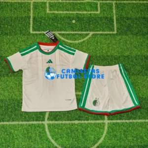 Maglia Algeria 1ª Calcio Mundial 2026 Bianco Bambino Kit