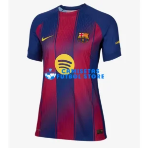 Maglia Barcellona 1ª Calcio 2025/2026 Blu/Rosso Donna