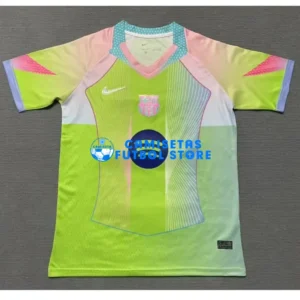 Maglia Barcelona 2025/26 Verde Fluorescente