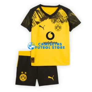 Maglia Borussia Dortmund 1ª Calcio 2025/2026 Giallo Bambino Kit
