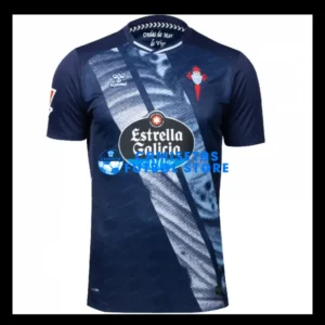 Maglia Celta De Vigo 2ª Calcio 2025/2026 Blu Marino con La Liga Parche
