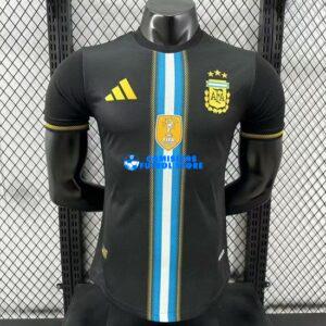 Maglia Argentina Nero Calcio 2024 (EDIZIONE GIOCATORE)