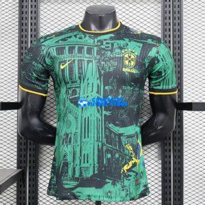 Camisetas Brasile Verde Calcio 2024/2025 (EDIZIONE GIOCATORE)