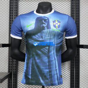 Camisetas Brasile Jesús Blu Calcio 2024/2025 (EDIZIONE GIOCATORE)