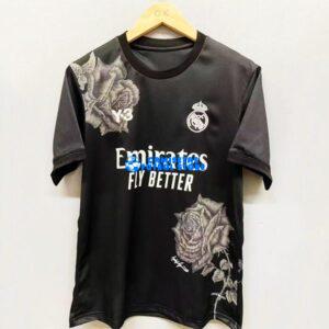 Maglia Real Madrid Y-3 Nero Calcio 2024/2025