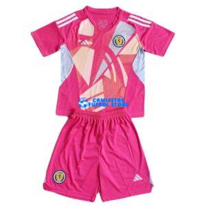 Maglia Scozia Portero Calcio 2024 Bambino Kit