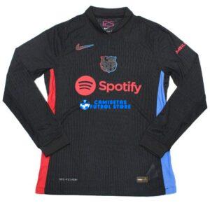 Maglia FC Barcelona Manga Larga 2ª Calcio 2024/2025 (EDIZIONE GIOCATORE)