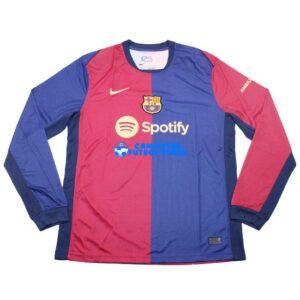 Maglia Barcelona 1ª Calcio 2024/2025 Manga Larga