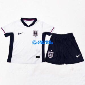 Maglia Inglaterra 1ª Calcio 2024/2025 Bambino Kit