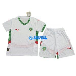 Maglia Marruecos 2ª Calcio 2025/2026 Bambino Kit
