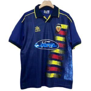 Maglia Valencia 2ª Calcio 1996/1997 Retro
