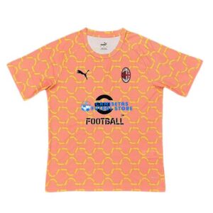 Maglia AC Milan Calcio 2025/2026 Arancia Logo