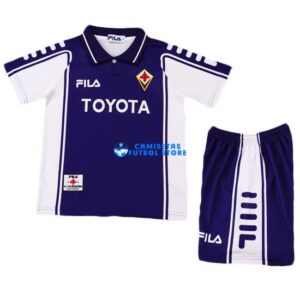 Maglia Fiorentina 1ªCalcio 1999/2000 Bambino Kit Retro