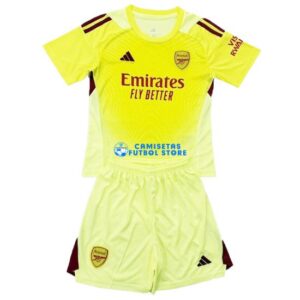 Maglia Arsenal Portiere 3ª Calcio 2025/2026 Bambino Kit
