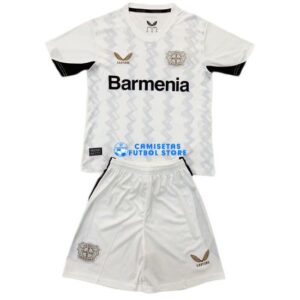 Maglia Leverkusen 2ªCalcio 2024/2025 Bambino Kit