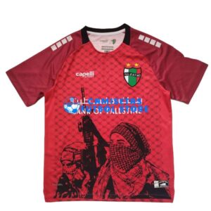 Maglia Palestino Edizione Speciale Calcio 2025/2026 Rosso