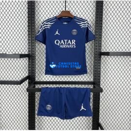 Maglia París Saint-Germain 4ªCalcio 2024/2025 Bambino Kit