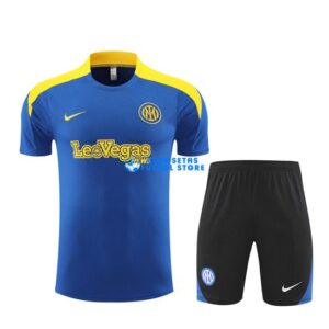 Maglia Inter de Milán Calcio 2024/2025 Blu/Giallo