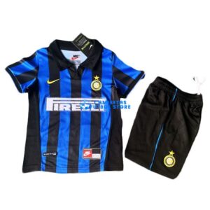 Maglia Inter Milan 1ªCalcio 1998/1999 Bambino Kit Retro