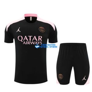 Maglia PSG Calcio 2024/2025 Nero/Rosa