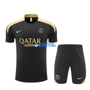 Maglia PSG Calcio 2024/2025 Nero/Giallo