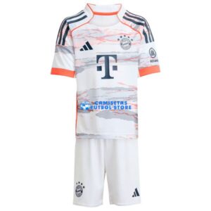 Maglia Bayern Monaco 2ª Calcio 2025/2026 Bambino Kit