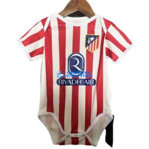 Maglia Atletico de Madrid 1ª Calcio 2025/2026 Baby