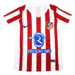 Maglia Atletico de Madrid 1ª Calcio 2025/2026 Bambino Kit