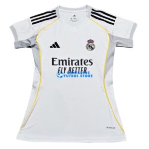 Maglia Real Madrid 1ª Calcio 2025/2026 Donna