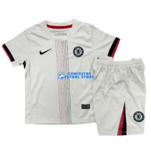 Maglia Chelsea 2ªCalcio 2025/2026 Bambino Kit